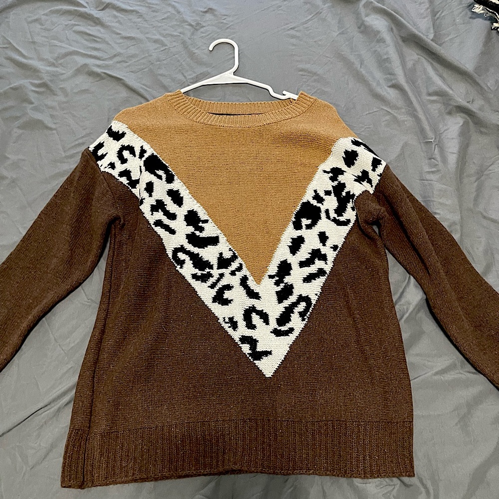 Cheetah Sweater